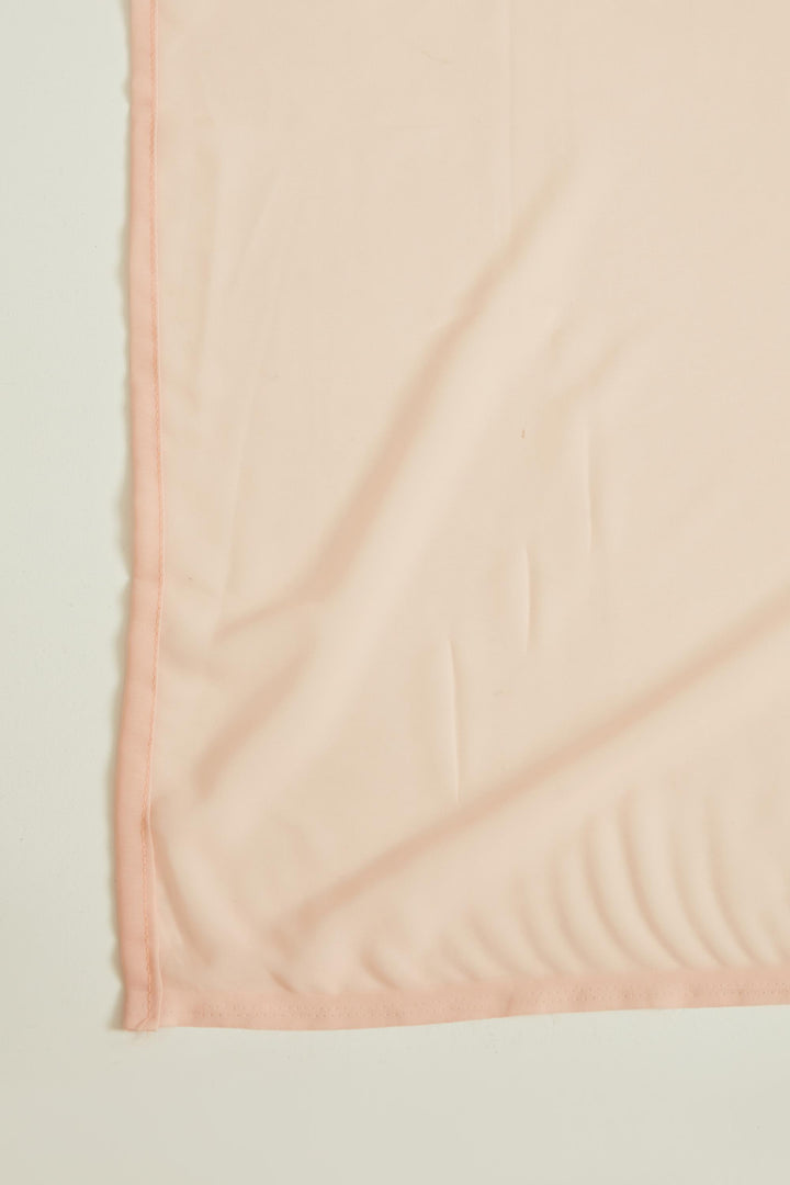 Neerus Orange georgette embroidered kurta set with sharara and dupatta - detail view 4