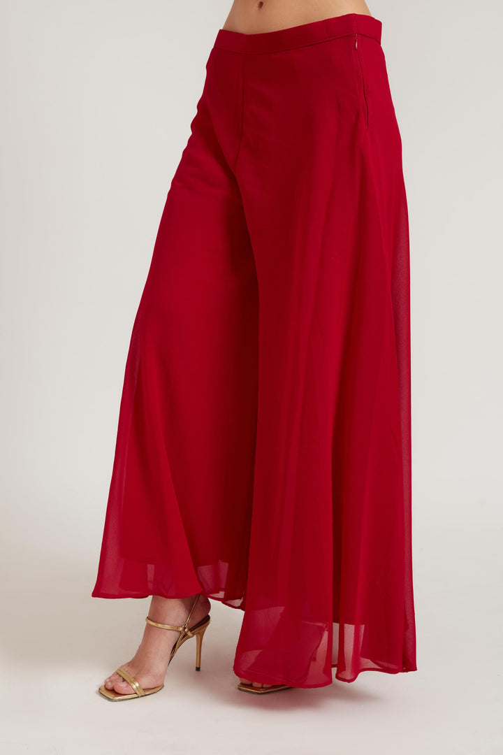 Neerus Rani Color Georgette Fabric Suit Set