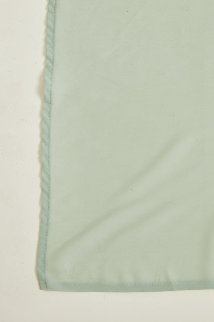 Neerus Green Georgette Embroidered Kurta Set - detail view 3