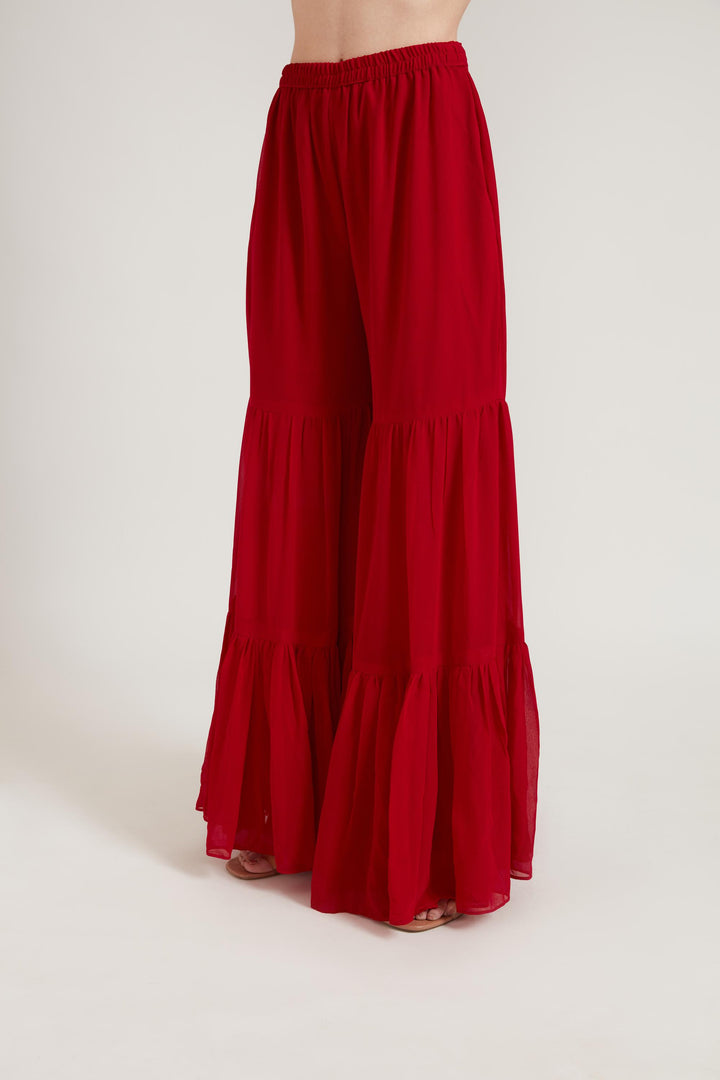 Neerus B Green Color Georgette Fabric Anarkali Suit