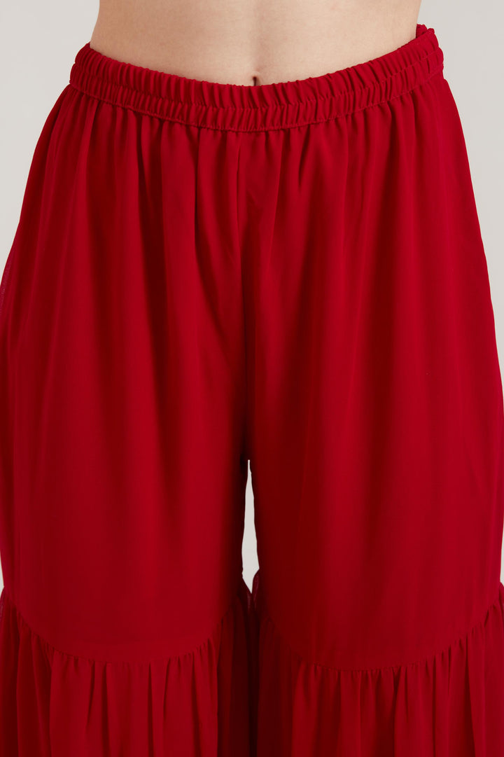 Neerus B Green Color Georgette Fabric Anarkali Suit