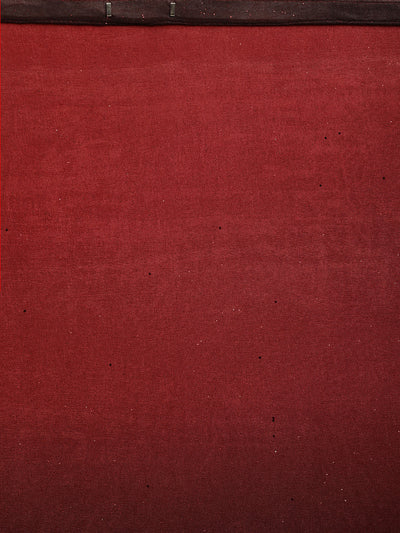 Neeru's Red Solid Ready To Wear Saree With Blouse
