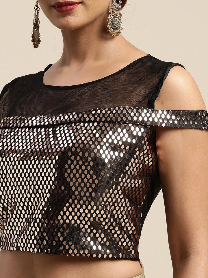 Neerus Olive Color Viscose Rayon Fabric Drape Saree With Stitched Blouse