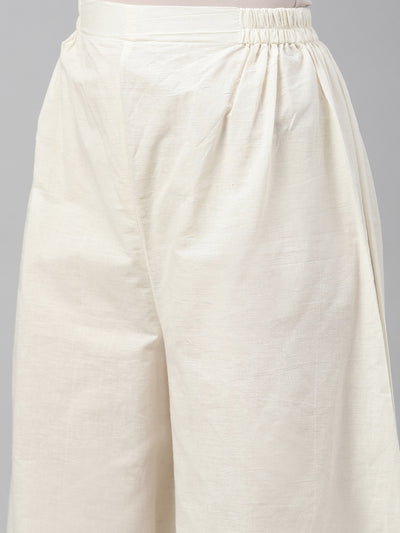 Neeru's Cream Color Plazzo