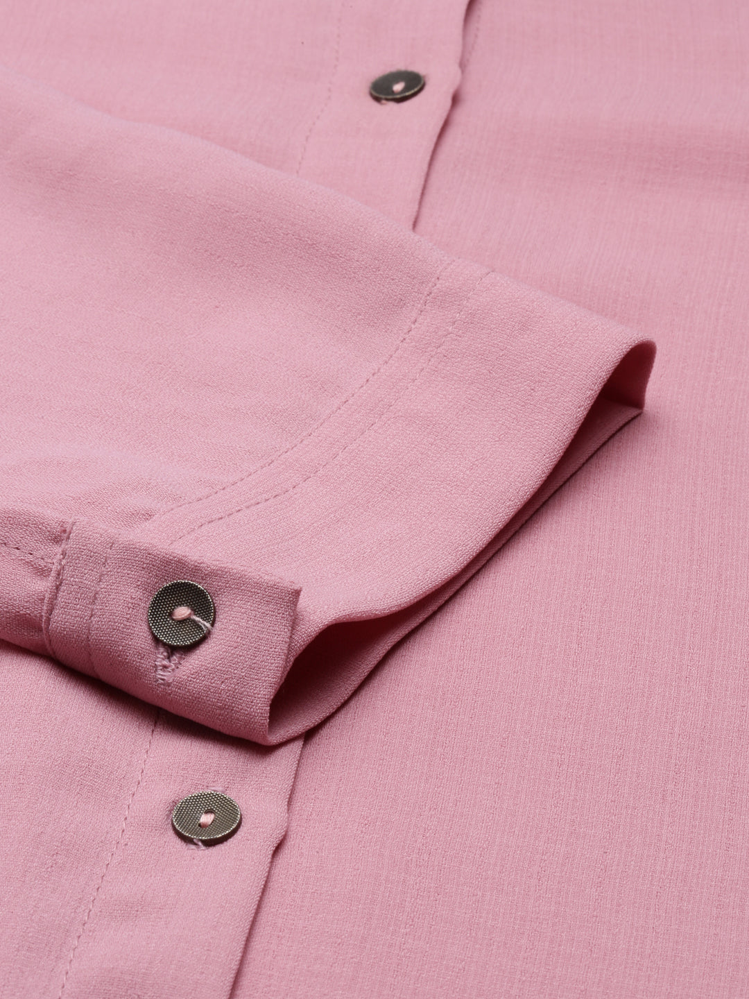 Neerus Onion Color Slub Rayon Fabric Kurta