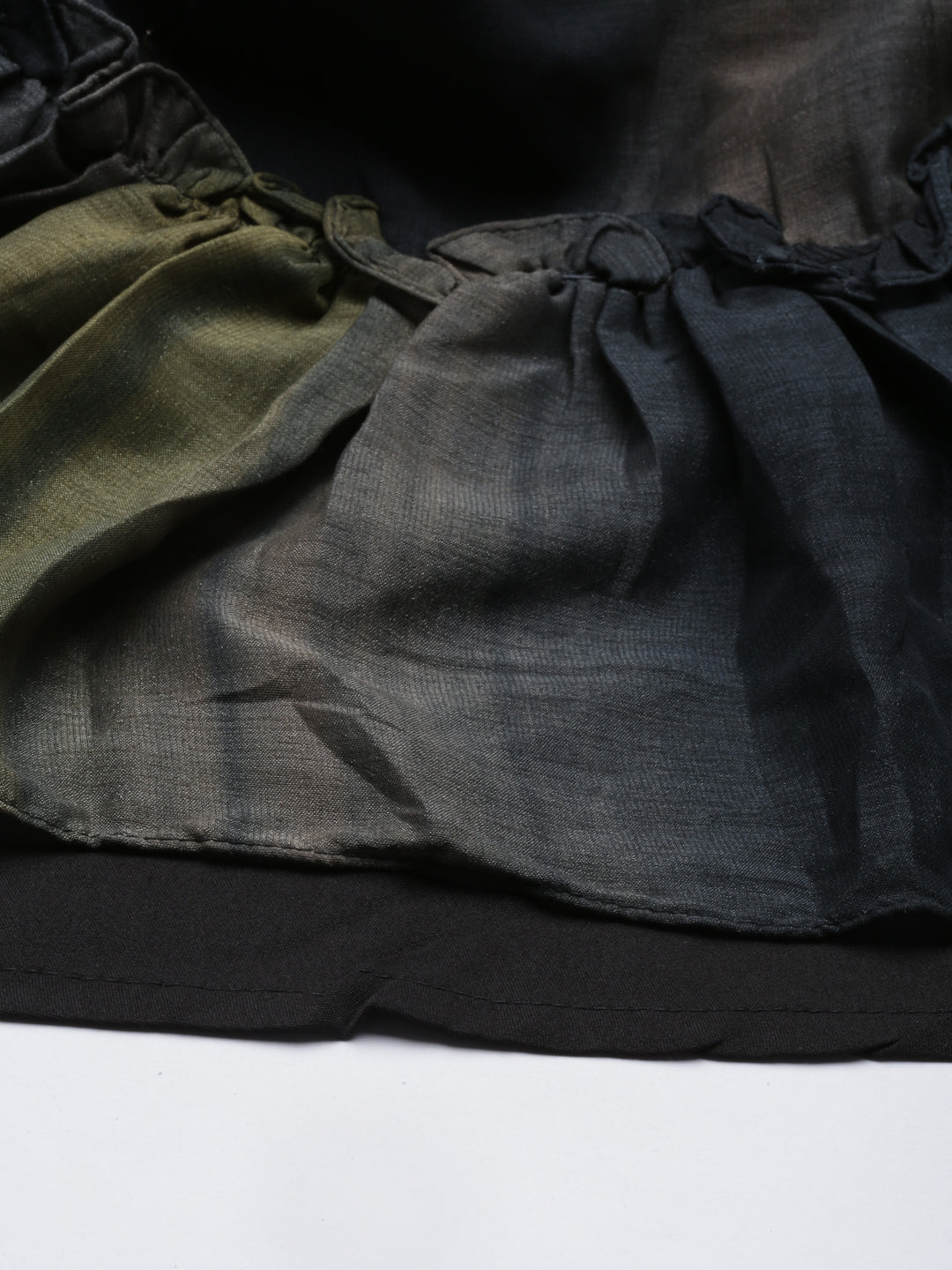 Neerus Grey Color Silk Fabric Kurta