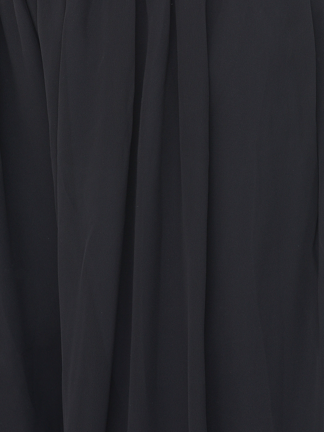Neeru'S black color, georgette fabric salwar kameez