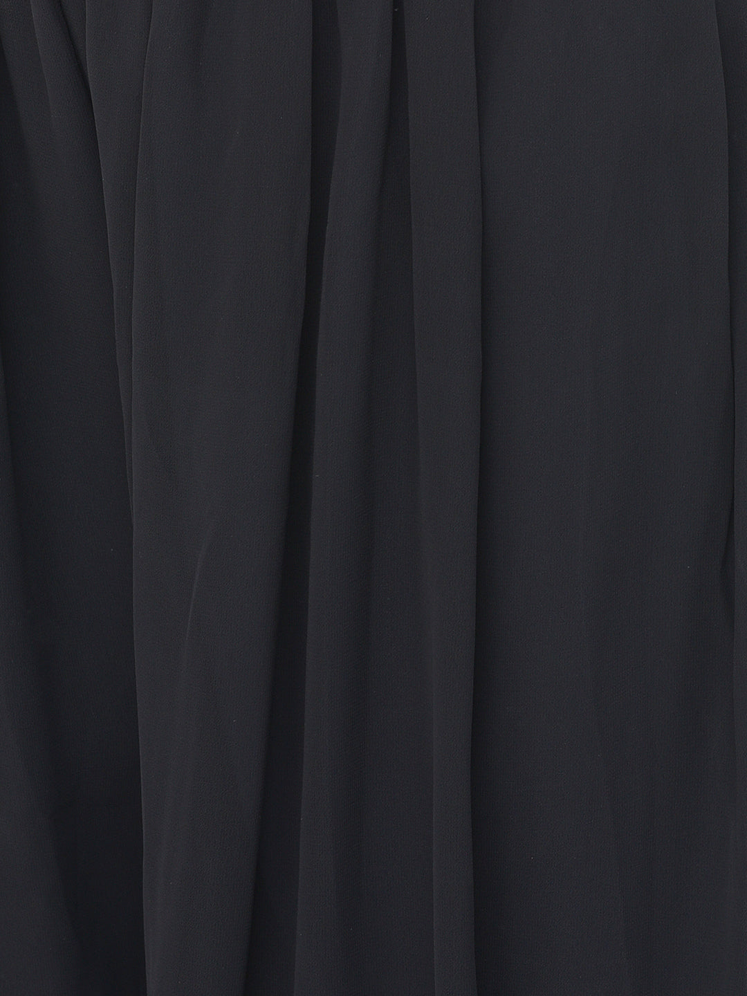 Neeru'S black color, georgette fabric salwar kameez