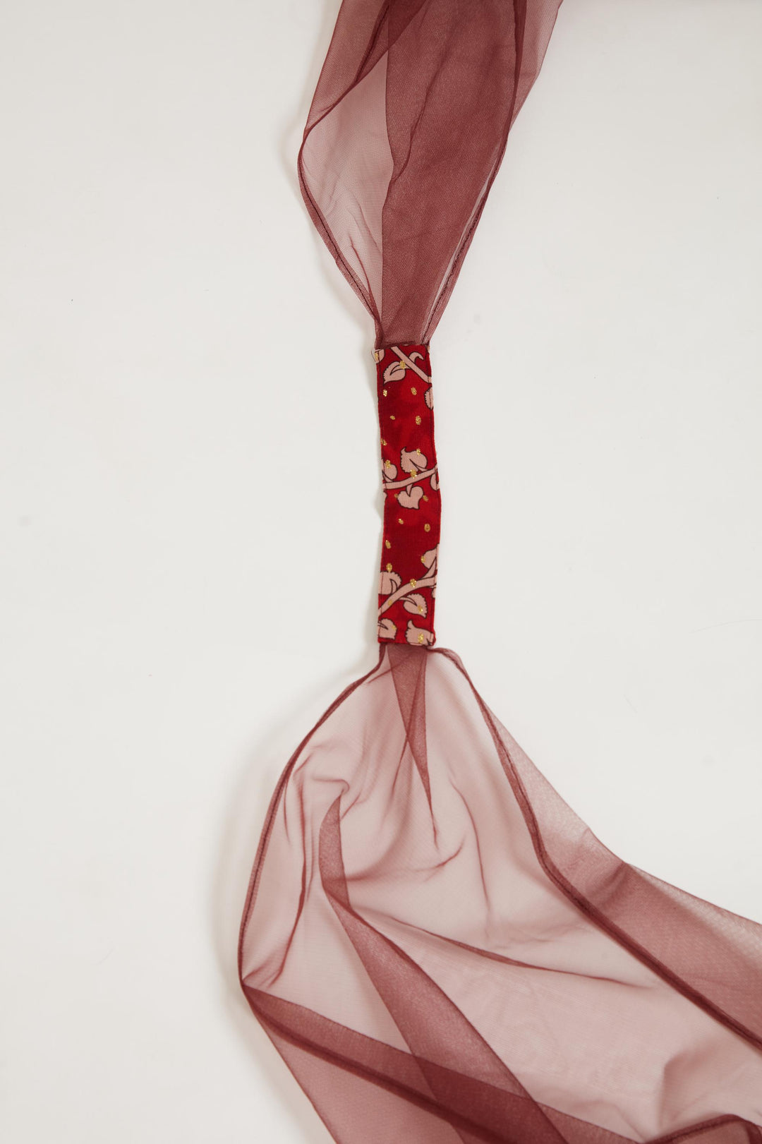 Neerus Maroon Color Georgette Fabric Suit Set