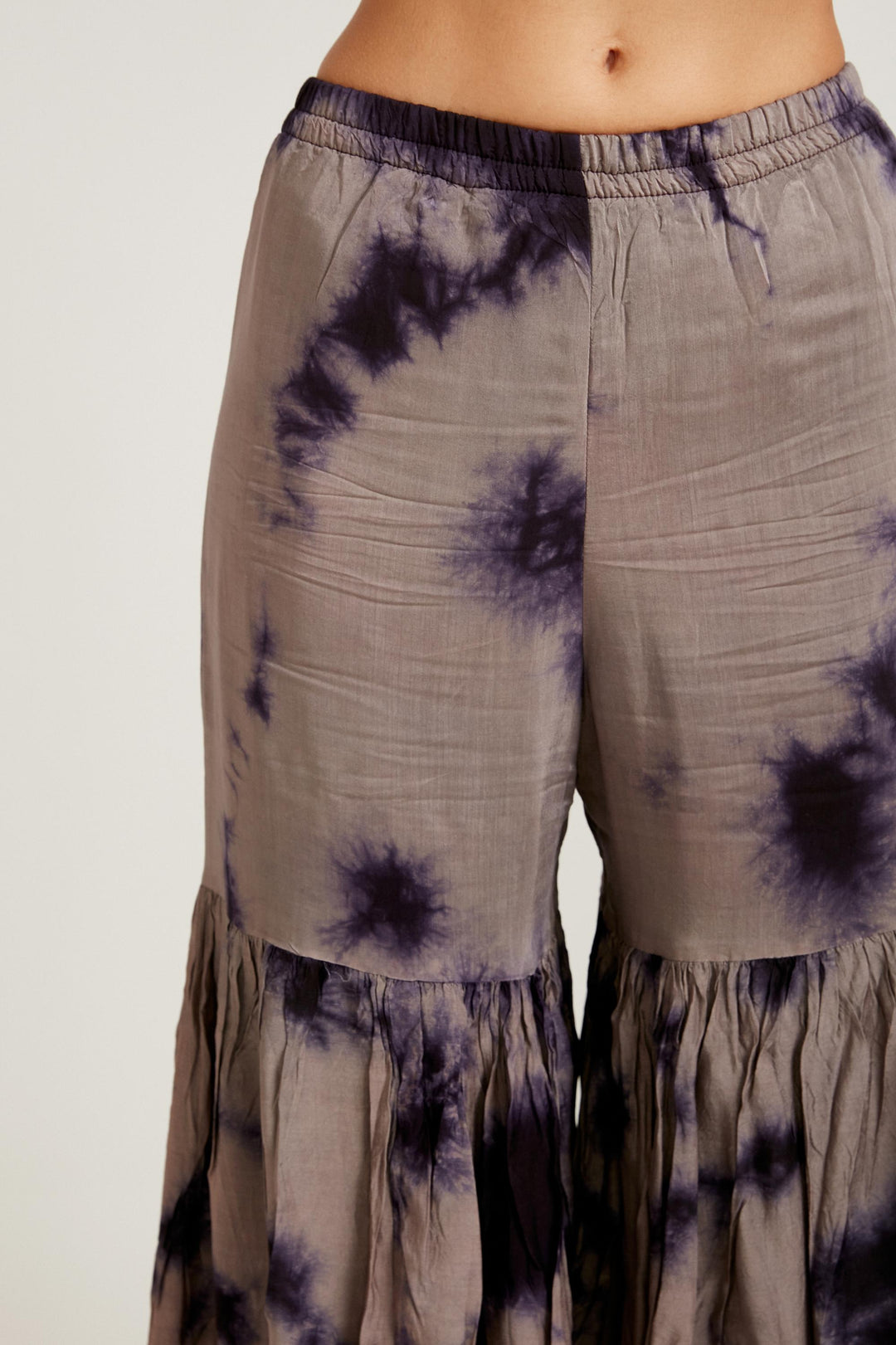 Neerus Black Color Muslin Fabric Salwar Kameez