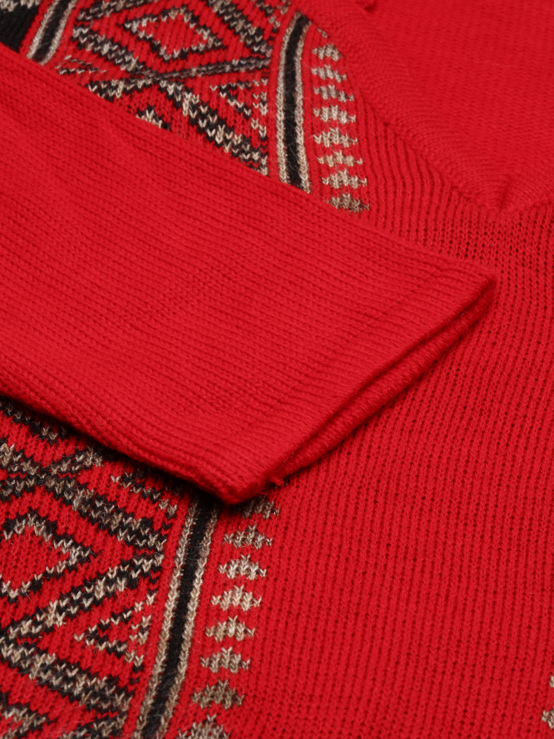 Neerus Multi Straight Printed Cotton Wool Kurta