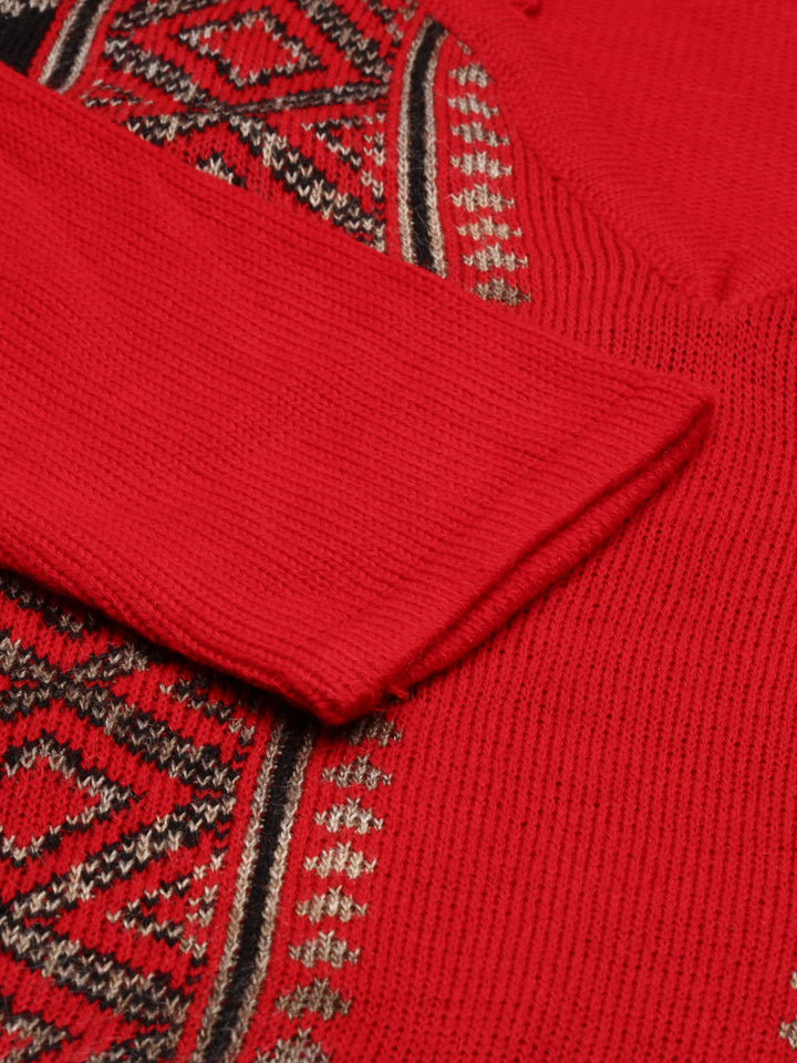 Neerus Multi Straight Printed Cotton Wool Kurta