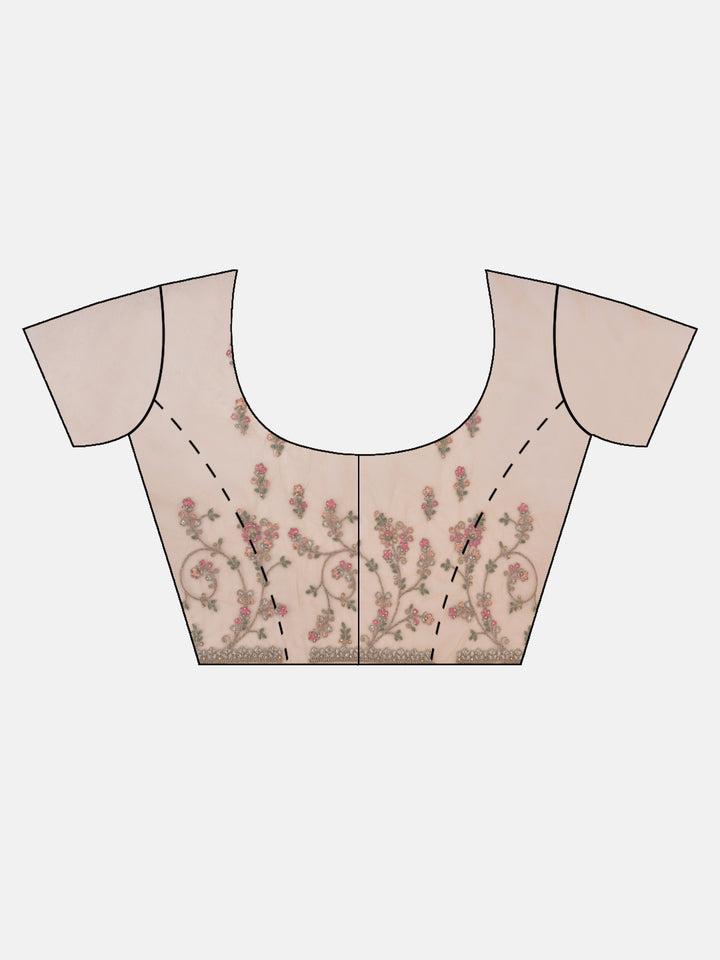 Neerus Yellow Color Nett Fabric Saree