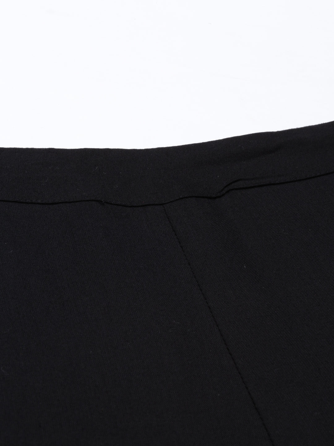 Neeru's Black Color Rayon Fabric Plazzo