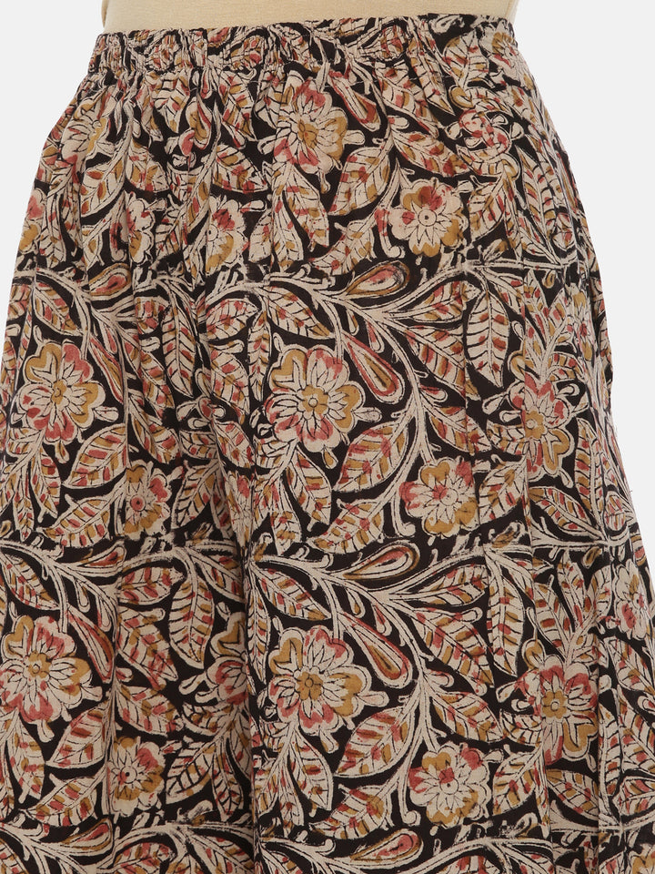 Neerus White embroidered kurti for women - detail view 4