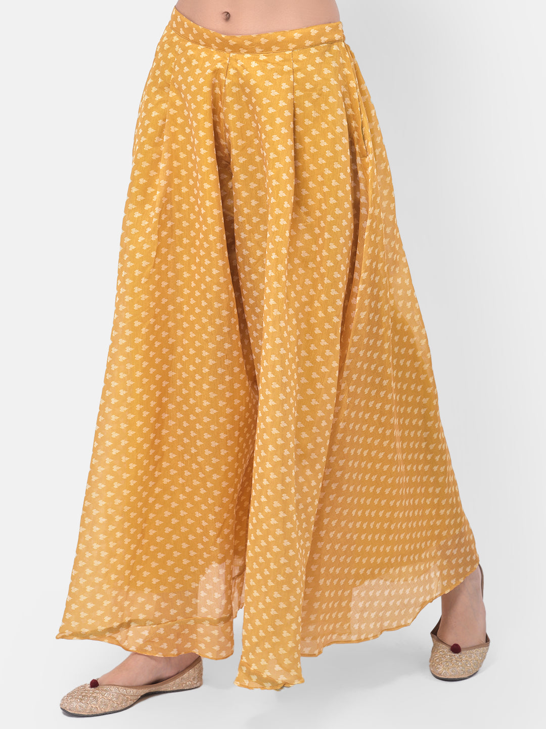 Neerus Grey embellished kurta skirt set - detail view 2