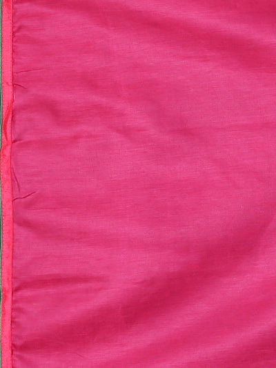 Neeru's Beige Pink Poly Chiffon Printed Saree