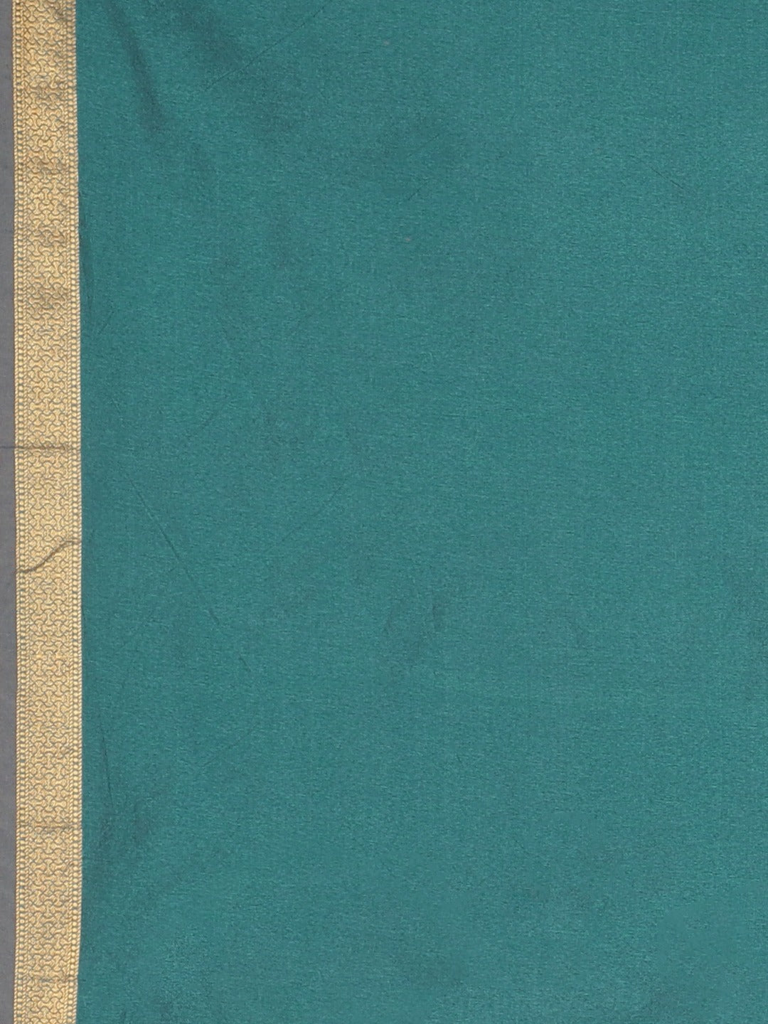 Neerus Orange Textured Saree With Blouse