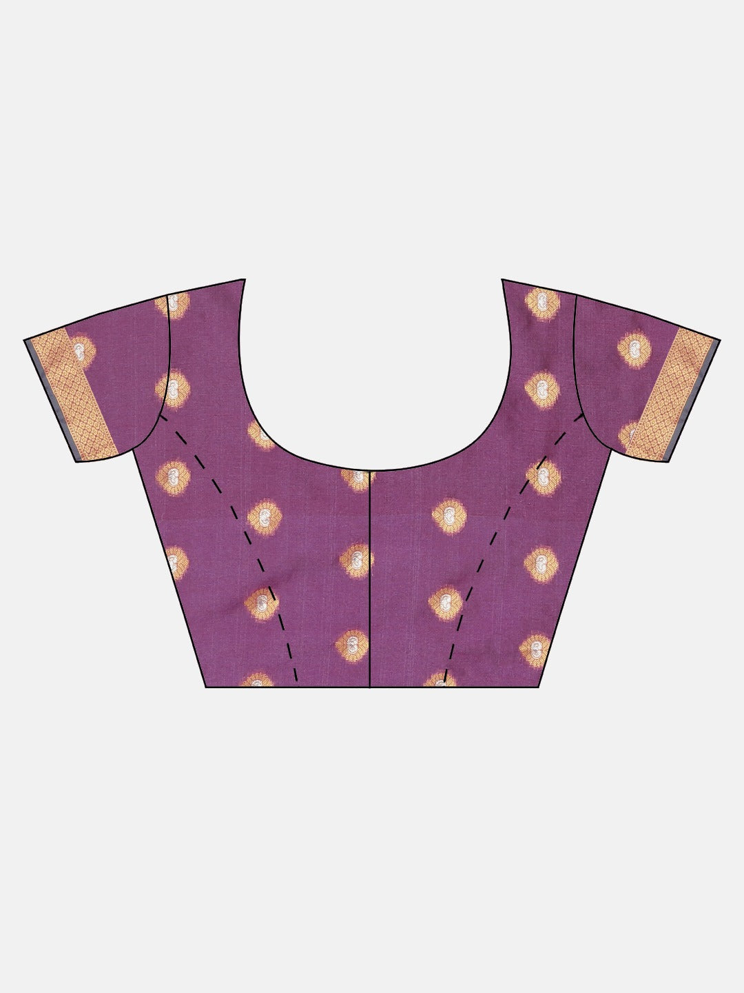 Neerus Green Textured Saree With Blouse