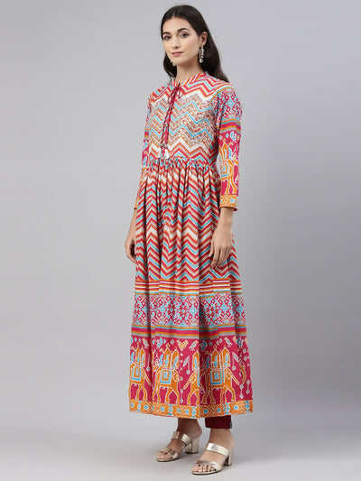 Neeru'S Printed Color, Cotton Fabric Tunic