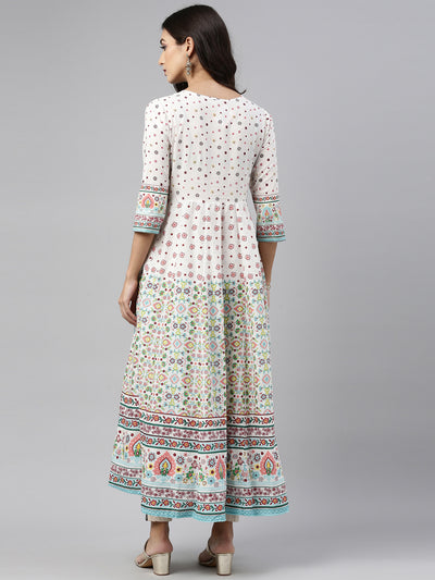 Neeru'S Rama Color, Cotton Fabric Tunic