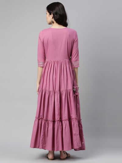 Neeru'S LAVENDER color, COTTON fabric Kurta