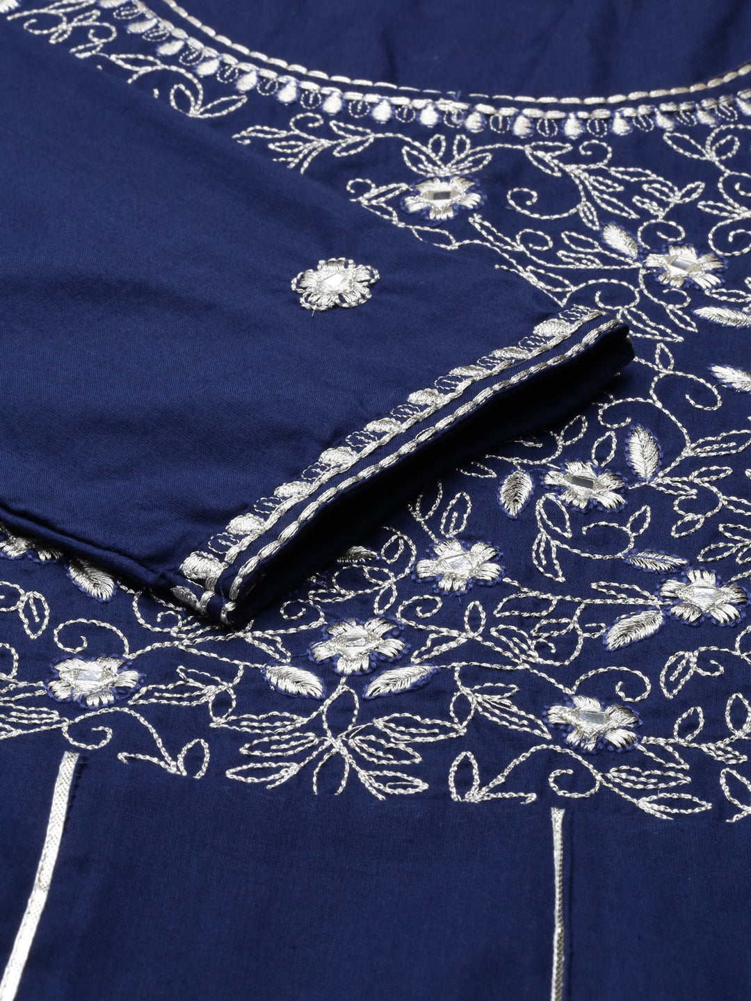 Neeru'S ROYAL BLUE color, COTTON fabric Kurta