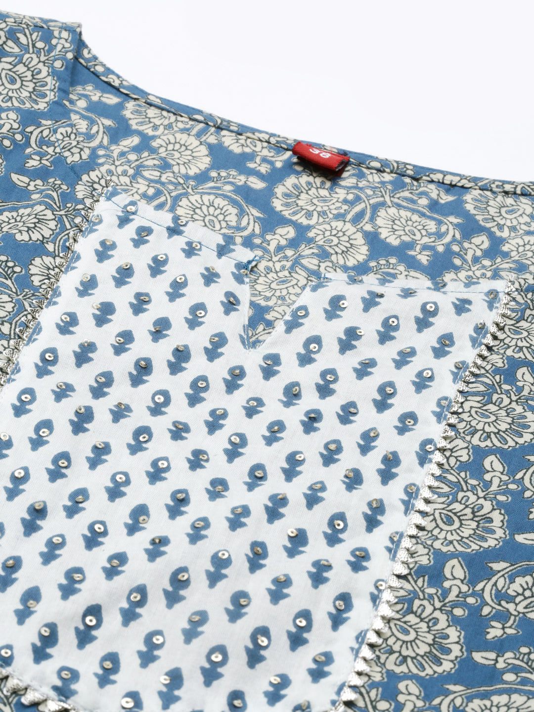 Neeru'S BLUE Color COTTON Fabric Kurta