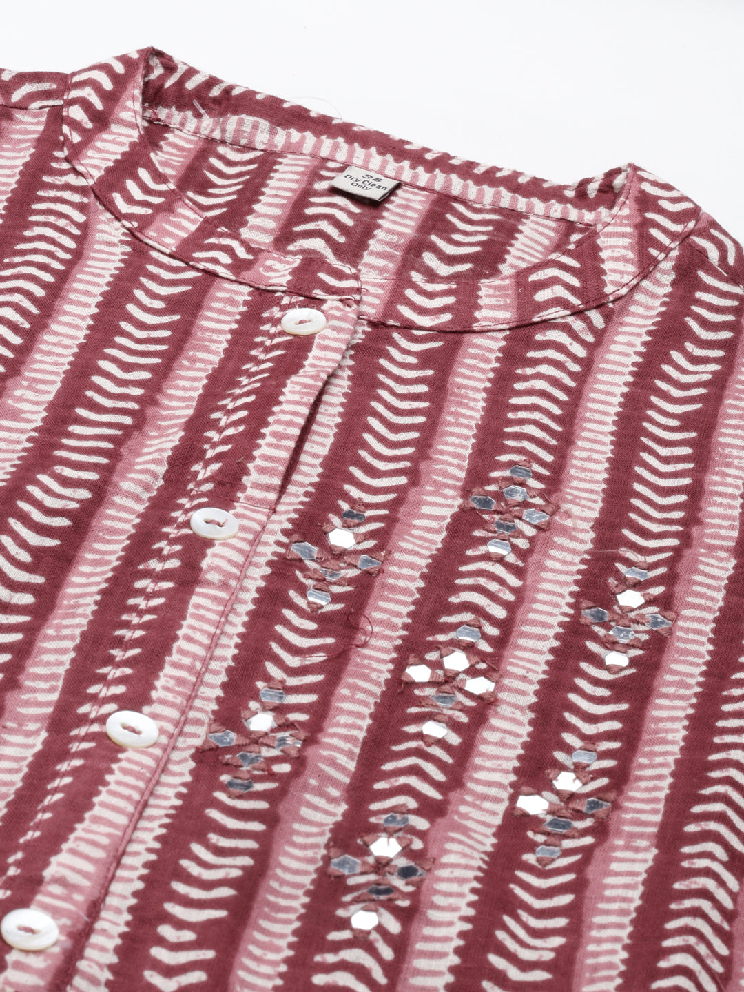 Neerus Maroon Color Flex Fabric Kurta