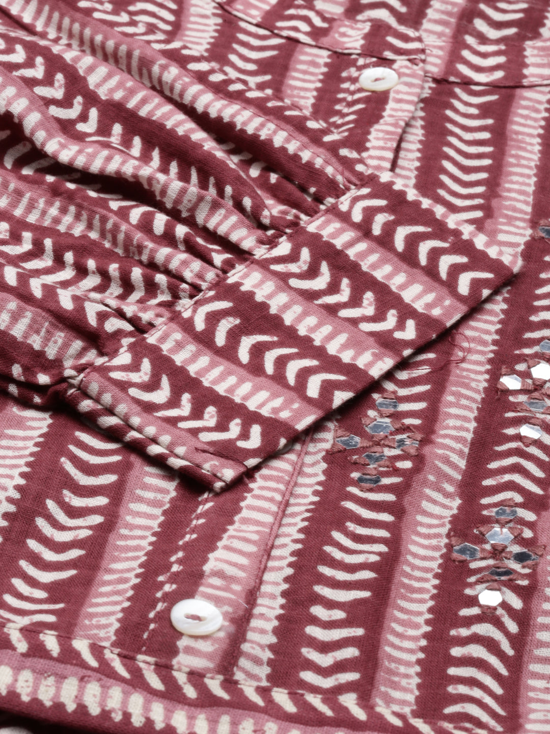 Neerus Maroon Color Flex Fabric Kurta