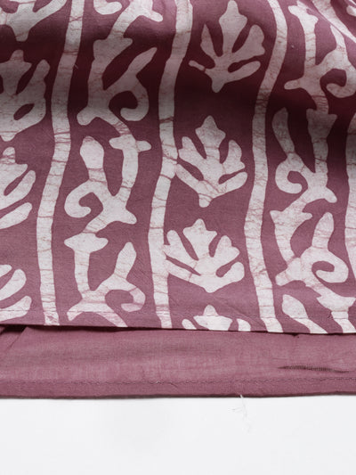 Neeru'S PURPLE Color MUSLIN Fabric Kurta
