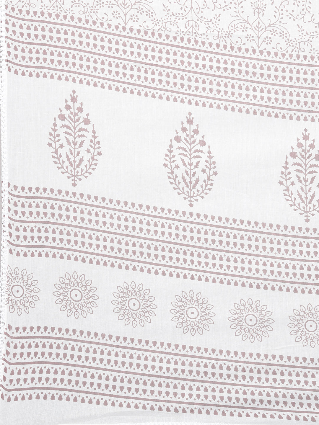 Neerus Lavender Color Cotton Fabric Kurta With Dupatta