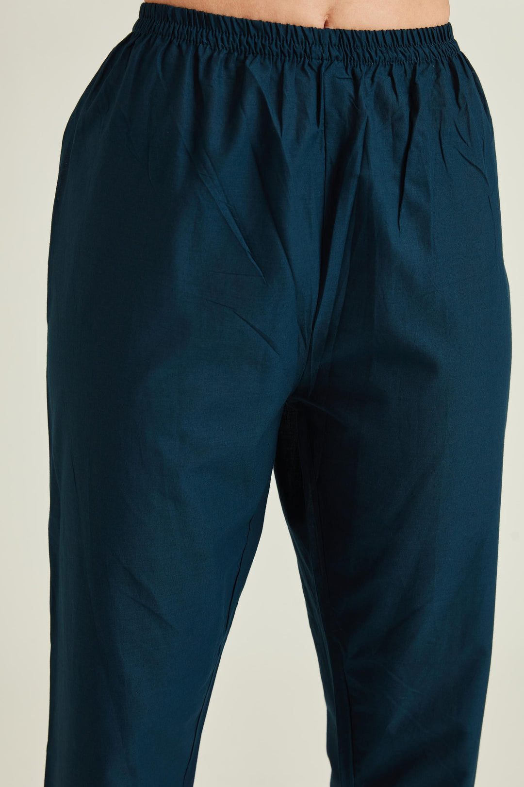 Neerus Navy Blue Colour Banaras Fabric Suit