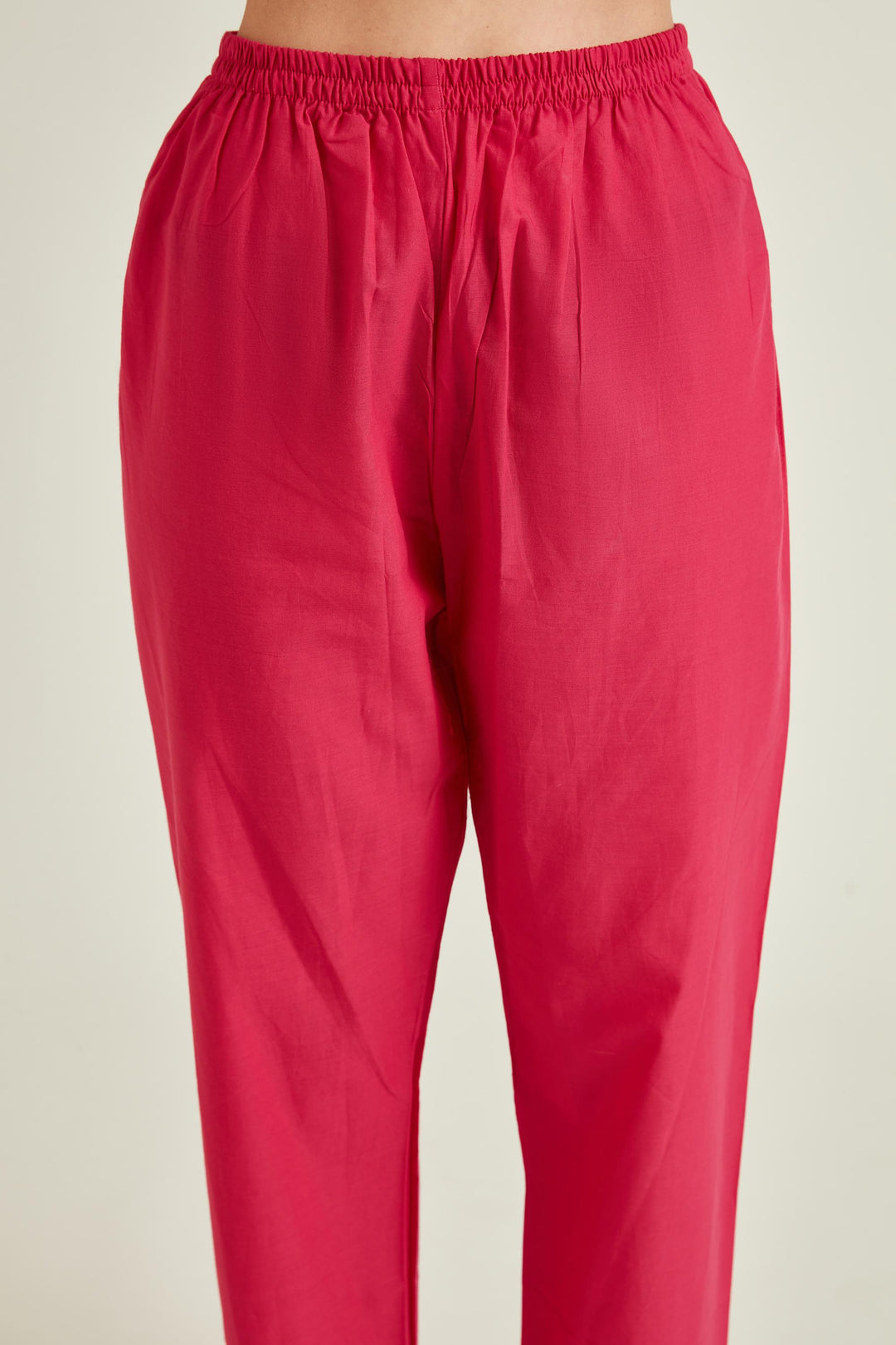 Neerus Pink Banarasi embroidered suit set - detail view 3