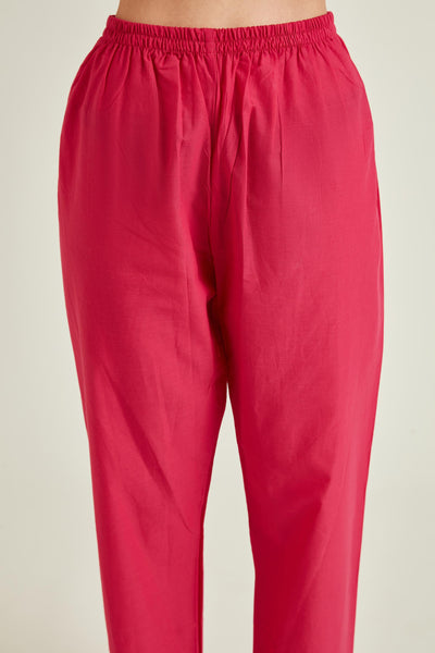 Neeru'S RANI Colour BANARAS Fabric SUIT