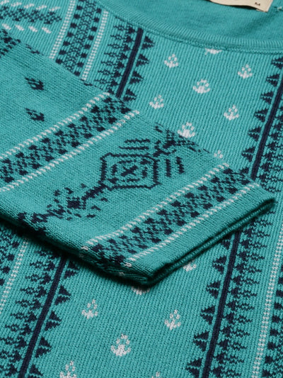 Neeru'S Light Green Color  Winter Wear Kurtha