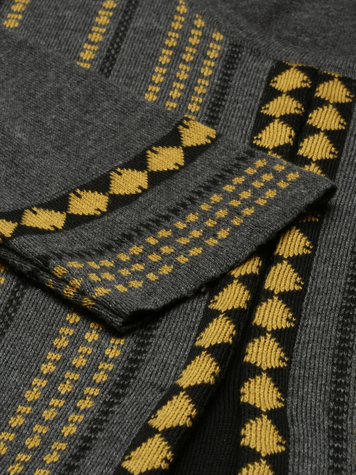 Neerus Grey straight kurti - detail view 20