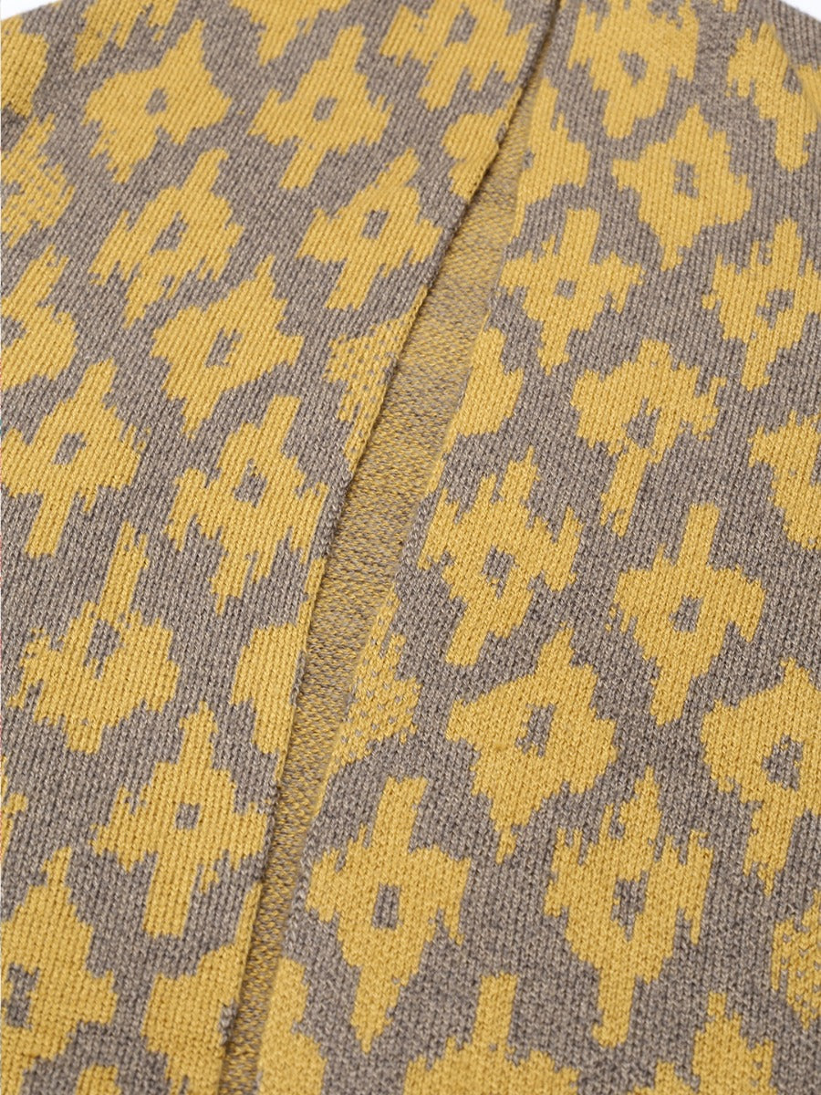 Neerus Olive Color Winter Wear Shrug