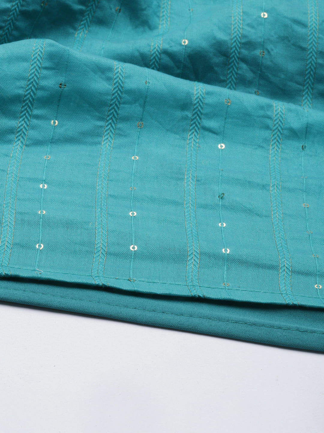 Neeru'S Rama Color Chanderi Fabric Kurta Set