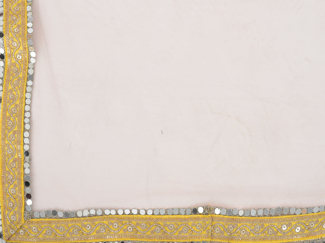 Neerus Mustard Color Georgette Fabric Gown