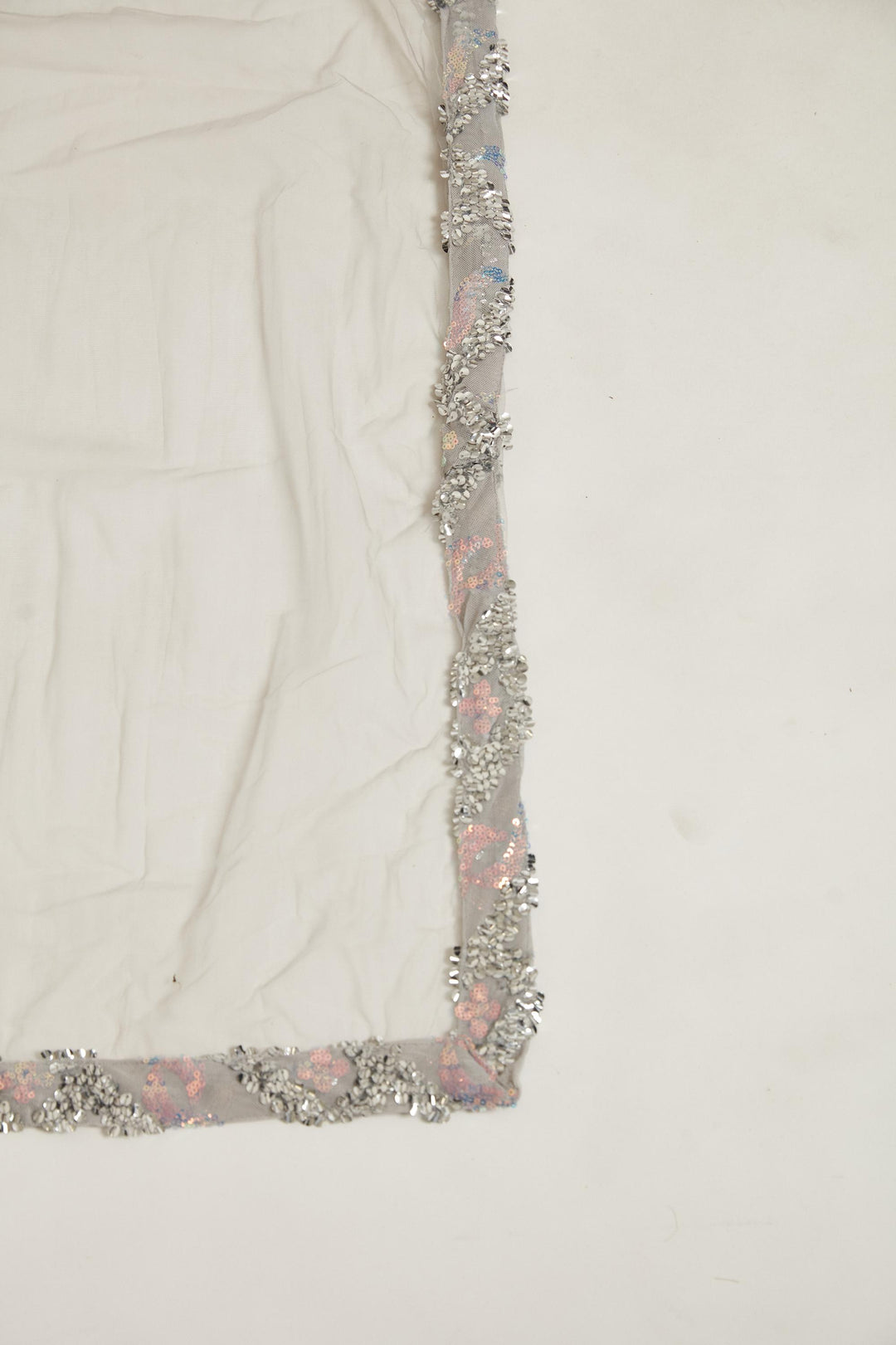 Neerus Grey Color Nett Fabric Lehenga Choli