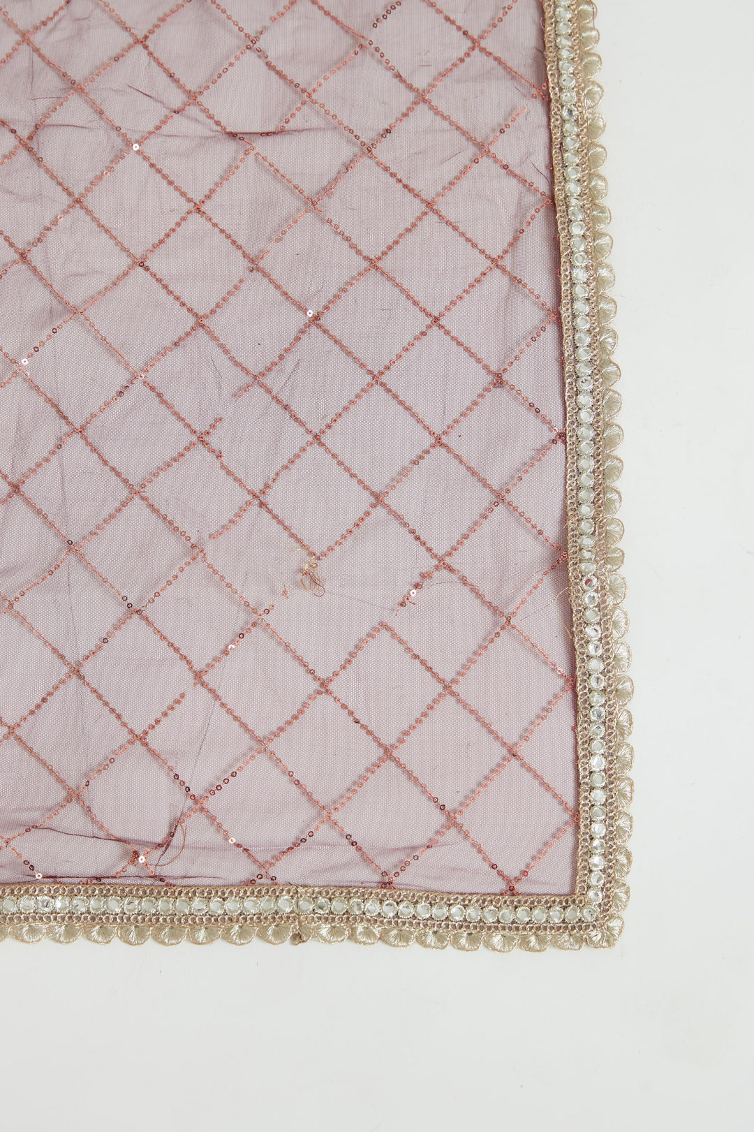 Neerus Wine Color Banaras Fabric Lehenga Choli