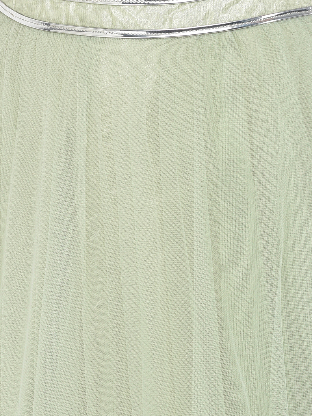 Neeru'S pista color, nett fabric lehenga choli