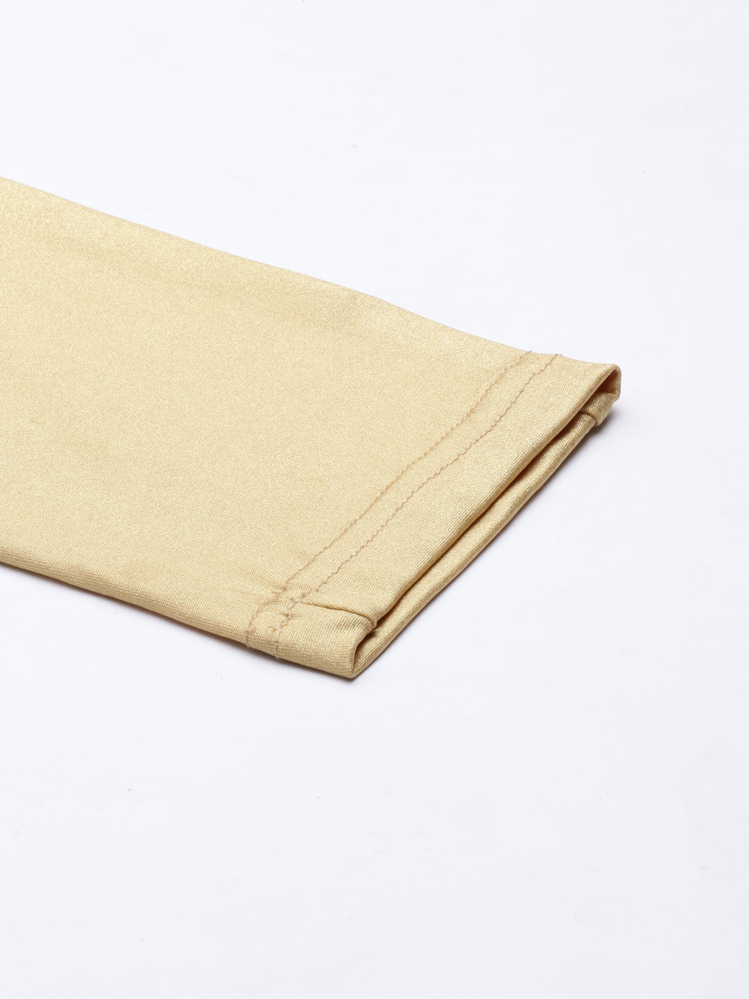 Neerus Gold cotton embellished leggings - detail view 4