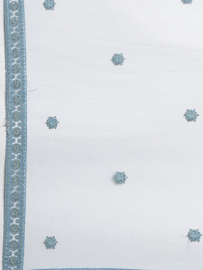 Neeru's Blue Color Nett Fabric Gown