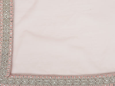 Neeru's Onion Color Nett Fabric Salwar Kameez