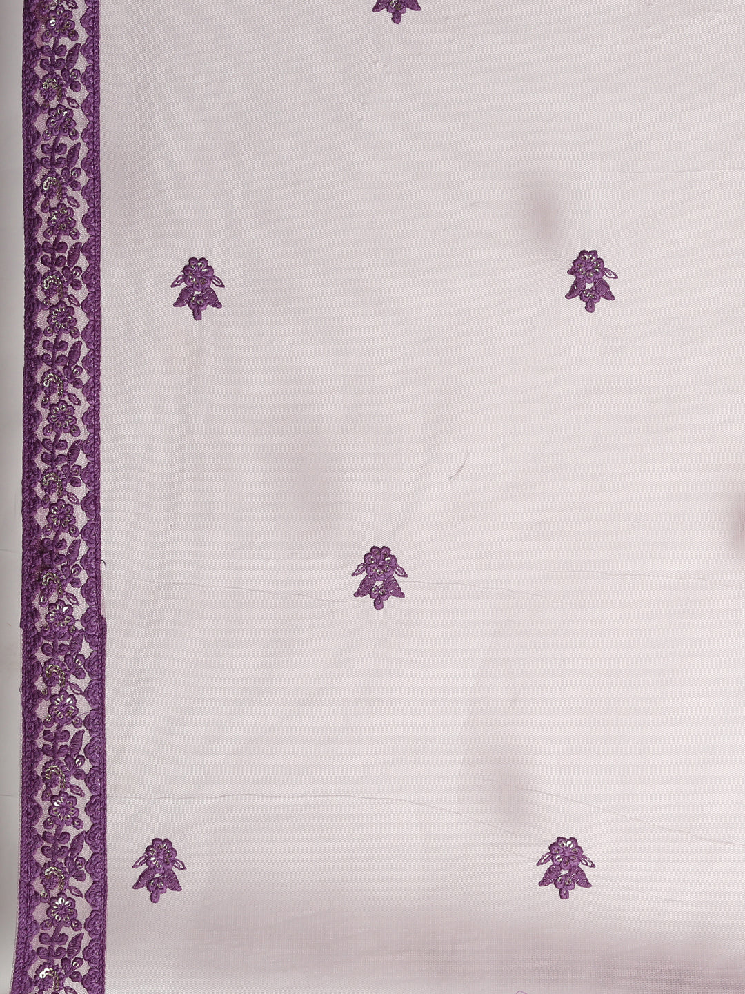 Neerus Purple net embroidered gown - detail view 2