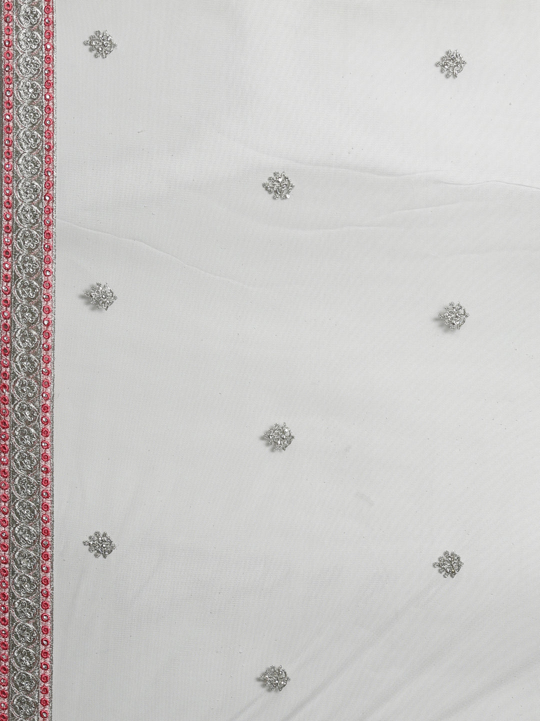 Neerus Green net embroidered gown - detail view 13