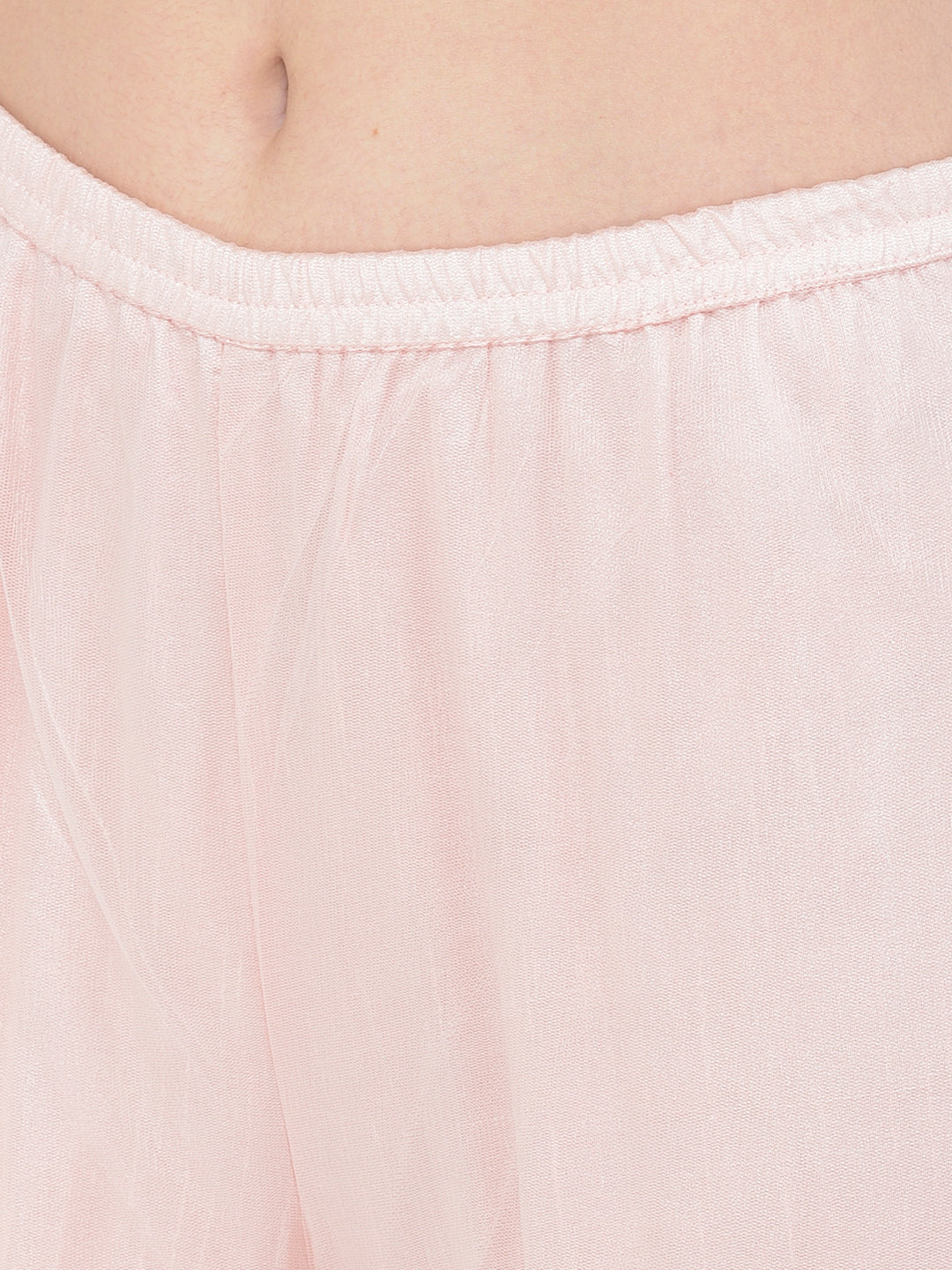 Neerus Peach Color Nett Fabric Salwar Kameez