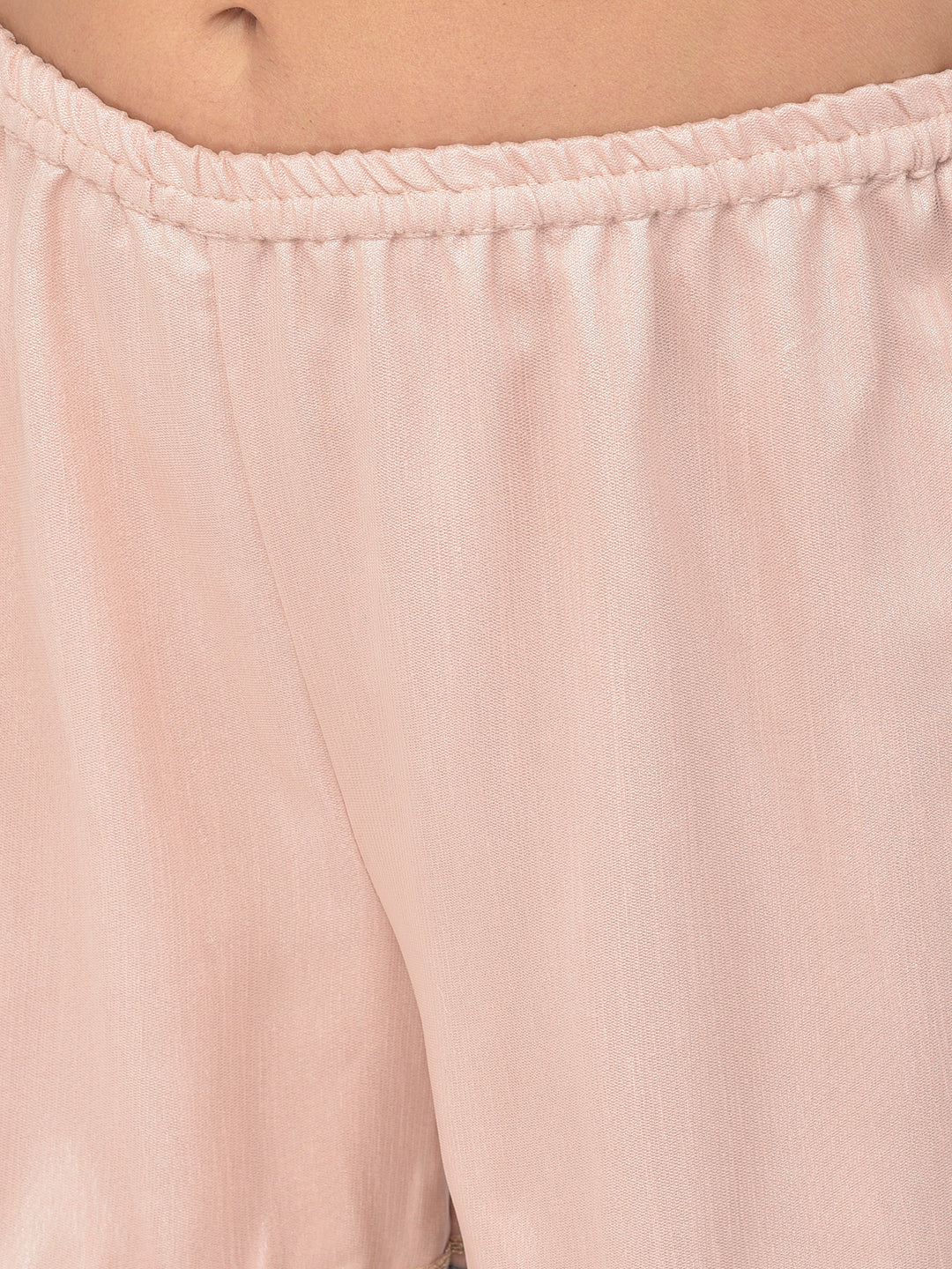 Neeru's peach color nett fabric salwar kameez